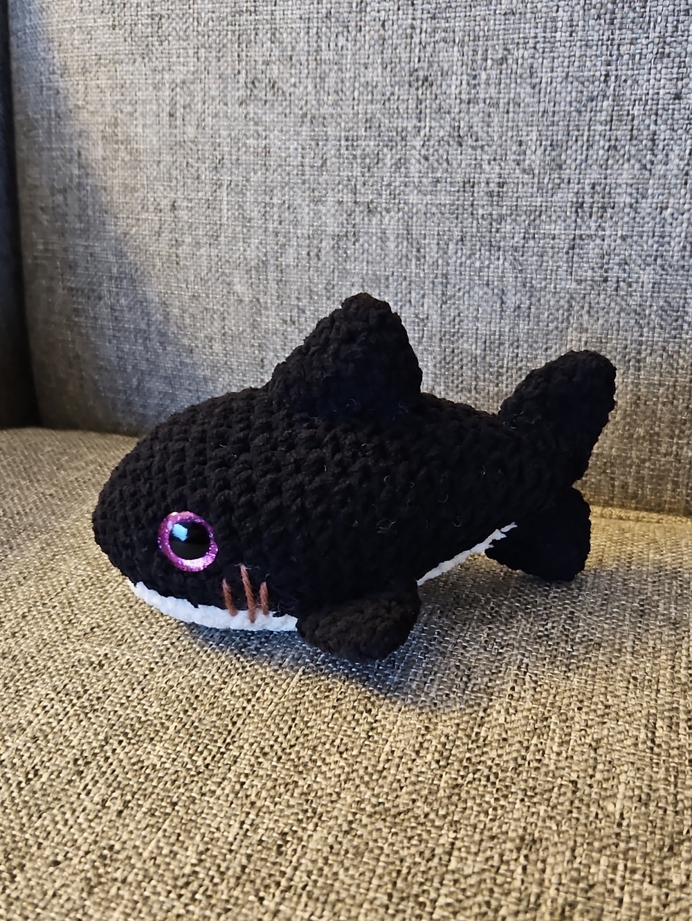Handmade Crochet Amigurumi Shark -